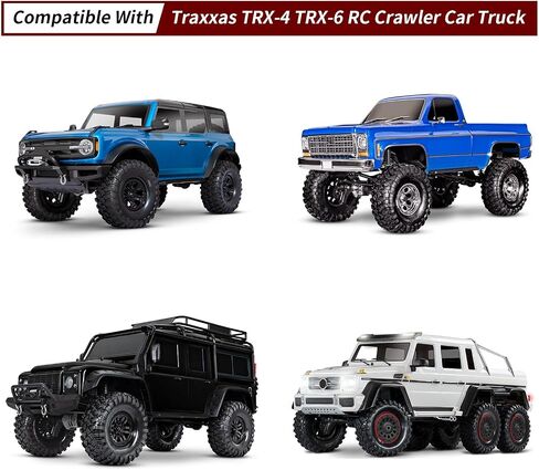 محاور سداسية من الألومنيوم RC من CrazyHobby بعجلات 12 مم، فواصل محول محرك سداسي لعجلة TRX4 1/10 RC، 4 عبوات (أحمر) in Saudi Arabia