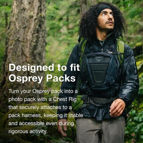 Osprey Camera Chest Rig, Charcoal Grey in Saudi Arabia