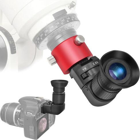 معين منظر مع حامل نطاق قطبي معدني مع 6 محولات تركيب - تكبير 1x-2.5X عارض زاوية يمنى للنطاقات القطبية والكاميرات in Kuwait