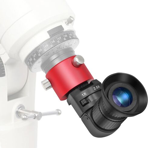 معين منظر مع حامل نطاق قطبي معدني مع 6 محولات تركيب - تكبير 1x-2.5X عارض زاوية يمنى للنطاقات القطبية والكاميرات in Kuwait