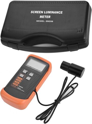 SM208 Light Meter, Portable Screen Brightness Meter, 0.01-39990 cd/m2 Luminance Meter, for Measuring The Brightness of Phone TV LCD Screen, X Rays in Saudi Arabia