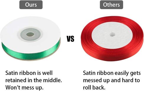 Value Satin Ribbon Pack 30 Color 750 Yard Total, Tomorotec 3/8 inch 25 Yard Each Silk Satin Rolls for Gift Package Wrapping Bows Crafts Gifts Party Wedding in Saudi Arabia