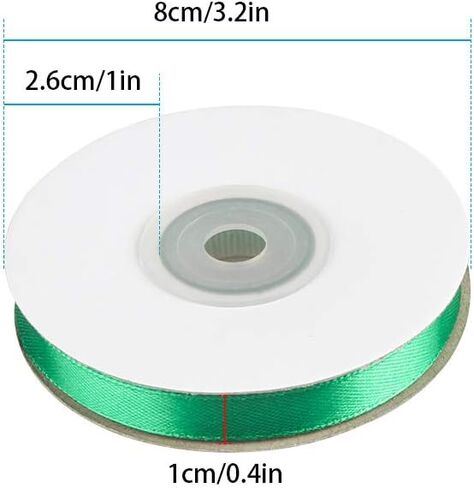 Value Satin Ribbon Pack 30 Color 750 Yard Total, Tomorotec 3/8 inch 25 Yard Each Silk Satin Rolls for Gift Package Wrapping Bows Crafts Gifts Party Wedding in Saudi Arabia