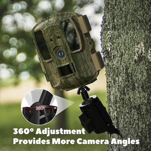 Trail Camera Mount Outdoor Hunting Camera Mounting Bracket 360° Rotating Adjustable Holder Stand for Game Trail Cam Accessory in Kuwait