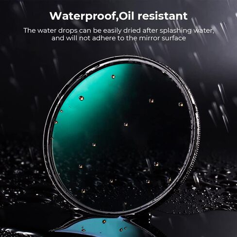 فلتر مستقطبات دائرية 105 مم، مفهوم K&F، فلتر استقطاب دائري 105 مم HD 28 طبقة، فلتر عدسة CPL متعدد الطبقات فائق النحافة (سلسلة Nano-X) in Kuwait