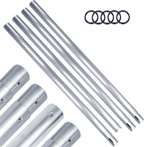 2M Metal Tube Crossbar for Manual/Electric Studio Roller Backdrop Wall Mount System,for Photography Background Support System in Kuwait