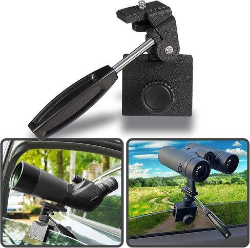 حامل نافذة السيارة قابل للتعديل مع خيط تركيب 1/4 "-20 للكاميرا نطاق اكتشاف مجهر أحادي العين in Kuwait