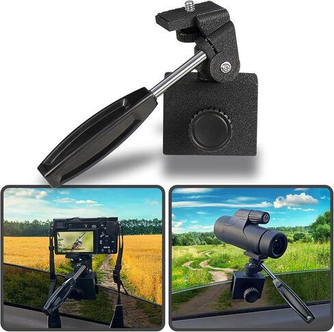 حامل نافذة السيارة قابل للتعديل مع خيط تركيب 1/4 "-20 للكاميرا نطاق اكتشاف مجهر أحادي العين in Kuwait