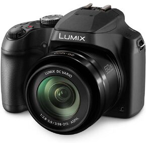 Panasonic LUMIX 4K Digital Camera, 18.1 Megapixel Video Camera, 60X Zoom DC VARIO 20-1200mm Lens, F2.8-5.9 Aperture, Power O.I.S. Stabilization, Touch Enabled 3-Inch LCD, Wi-Fi, DC-FZ80K (Black)