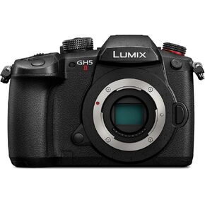Panasonic LUMIX GH5M2, 20.3MP Mirrorless Micro Four Thirds Camera with Live Streaming, 4K 4:2:2 10-Bit Video, 5-Axis Image Stabilizer, 12-60mm F2.8-4.0 Leica Lens DC-GH5M2LK (Renewed)