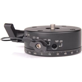 SUNWAYFOTO Indexing Rotator w Detent DDP-64Si improved DDP-64s / Panorama Sunway