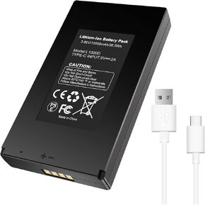10000mAh E6P Rechargeable Battery Compatible for GardePro Trail Camera E6P, E8P, E6PCF, E8PWF, X60P and X60PMB, Trail Camera Battery