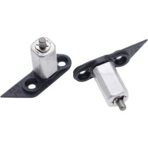 Deal4GO Left & Right Side Front Arm Axis Shaft Hinges kit Replacement for DJI Mini 3 Pro, Mini 3, Mini 4 Pro Drone, Black