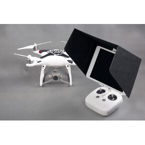 SummitLink 10 Inch iPad SunShade Sun Hood White for DJI Phantom 4 DJI Phantom 3 Professional Advanced Inspire 1 3DR Solo