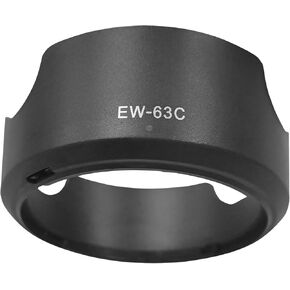 EW-63C Lens Hood for Canon RF 24-50mm F4.5-6.3 is STM Lens on EOS R8 Camera(for Accessories),HUIPUXIANG 58mm Lens Hood