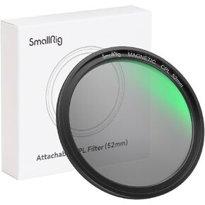 SmallRig 67mm Magnetic Circular Polarizers Filter + 67mm Threaded Filter Ring, HD Optical Glass 28 Layer Multi Nano Coated Circular Polarizing Filter Magnetic CPL Waterproof Scratch Resistant - 4582