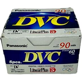 Panasonic Dvc Mini Dv Pack Of 5