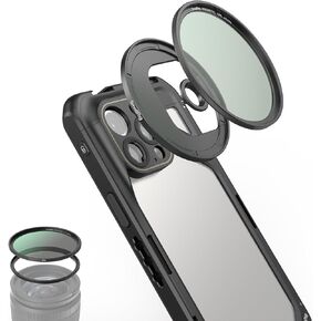 SMALLRIG 67mm Magnetic Circular Polarizer Filter Including 67mm Threaded Filter Ring and M-Mount Filter Adapter, Magnetic CPL Filter Kit with Waterproof Scratch Resistant - 4727