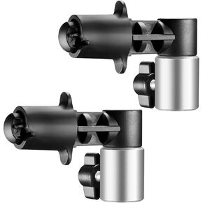 3 Pack Reflector Holder Backdrop Clamp, Sturdy Aluminum Alloy Photography Reflector Disc Holding Positioning Clamp Mount Adapter for Light Stand with 5/8" Stud