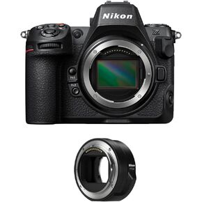 Nikon Z8 Mirrorless Camera (Body Only) Bundle with Nikon FTZ II Mount Adapter (International Model)