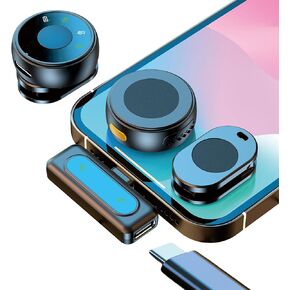 Usb Microphone for iPhone 15 Microphone for TikTok Video Recording Microphone Youtube Podcast Microphone for iPhone 15, Vlogging Mic Wireless Lav Mic for iPhone 15 Pro Max, Content Creator Microphone in Kuwait