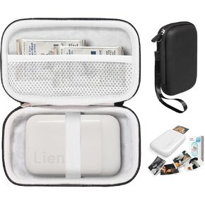 CaseSack Case for Liene Photo Printer, 2x3 Mini Instant Portable Color Mono Picture Printer (Rose gold)