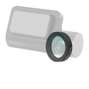 فلتر استقطابي لكاميرات قياس السيارة 70mai موديل D02، D05، Pro، Lite Model أو قطر آخر 17.4 مم، تحسين جودة التسجيل (أسود)