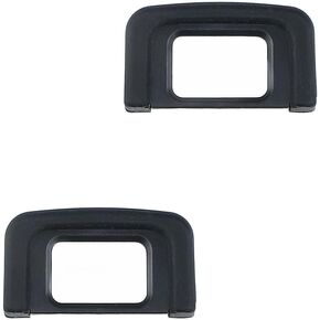 عدسة حماية عدسة الكاميرا Eyecup متوافقة مع Nikon D5600 D5500 D5300 D5200 D5100 D5000 D3400 D3300 D3200 D3100 D3000 تحل محل كوب العين DK-25