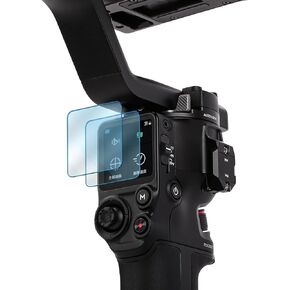 واقي شاشة لـ DJI RS3 / RS3 Pro وRS4 / RS4 Pro، غطاء حماية مضاد للخدش من الزجاج المقوى (عبوتان)