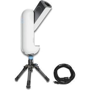 Vespera II Smart Telescope - Portable Astronomy Device with App Connectivity - Exploration Station - Fully Automated, and Ultra-Light Bundle with EP-C10S 8X Tripod, and Cable (3 Items)