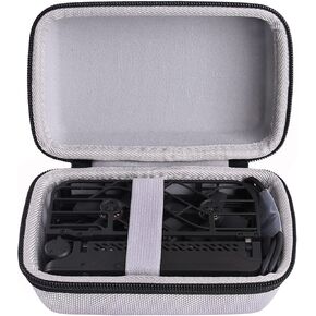 Hard EVA Carrying Case Compatible with HOVERAir X1 Drone with Camera Kit storage case (Big gray)