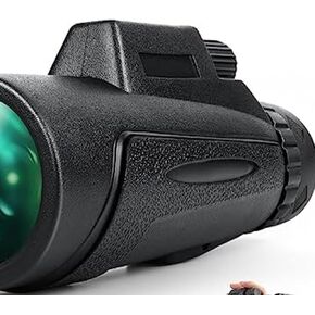 12x50 HD Monocular Telescope for Smartphone, Monoculars for Adults High Powered with Bak4 Prism and Fmc Lens, Low Night Vision for Bird Watching/Hunting/Wildlife/Hiking/Traveling in Saudi Arabia