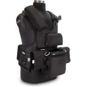 PROAIM ATV: Audio Tactical Vest for Sound Recordists and Boom Operators. Multiple Pouches and Storage Pockets. Attach Hook-and-Loop Gear (JK-ATV-01)