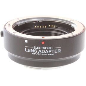 EF-EOSM Auto Focus Lens Mount Adapter for Canon EF EF-S Lens to Canon EOS M EF-M Mount Mirrorless Camera Body M1 M2 M3 M5 M6 M10 M50 M100 M200, M50 Mark II, M6 Mark II