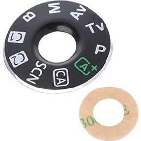 Mode Dial Top Cover Plate Interface Cap Replacement Part for Canon EOS 6D DSLR Camera