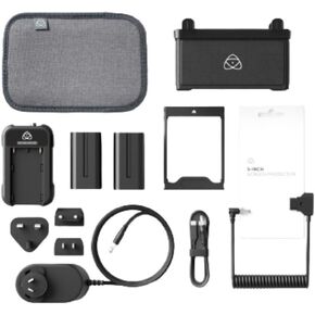 Atomos 5-Inch Monitor and Recorder Accessory Kit with Power Options, SSD Caddy, Screen Protector and Sunhood (Version II)