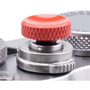 Camera Shutter Button,Soft Shutter Release Button Red(3 Pack)