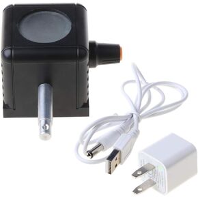 USB White LED Light Lighting Bottom Biological Microscope Lamp Source Adjustable Microscope Lamp Source Black