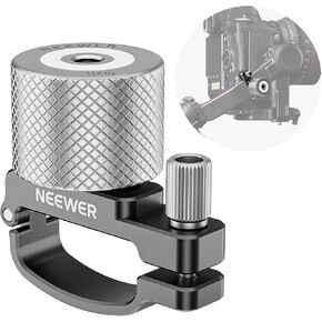 NEEWER Counterweight & Side Arm Counterweight Mounting Clamp Kit Compatible with DJI RS 2 RS 3 Gimbal Only, Stackable with 1/4" Thread for Balancing BMPCC 4K 6K Pro Heavy Sided Camera, GA008
