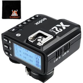 GODOX X2T-S TTL Trigger Flash 1/8000s HSS TTL Manual Function for Sony Cameras with Clean Cloth (X2T-S)