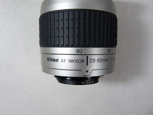 كاميرا نيكون N55 SLR فيلم 35 ملم مع عدسة تكبير AF. إعدادات Iso وShutter وAperture المخصصة. عدسة متضمنة. (متجدد) in Saudi Arabia