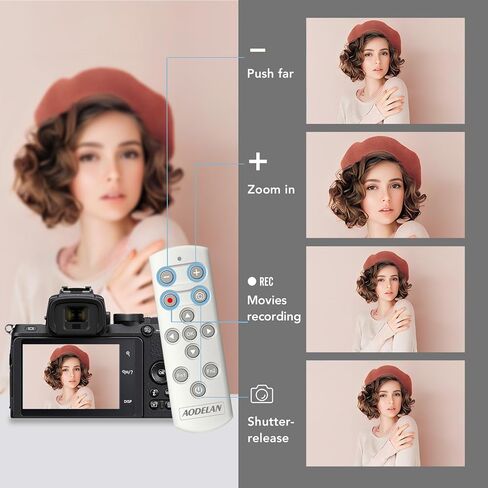 إصدار الغالق اللاسلكي للكاميرا عن بعد لكاميرا Nikon Z50، A1000، P1000، P950، B600. استبدل نيكون ML-L7 in Kuwait