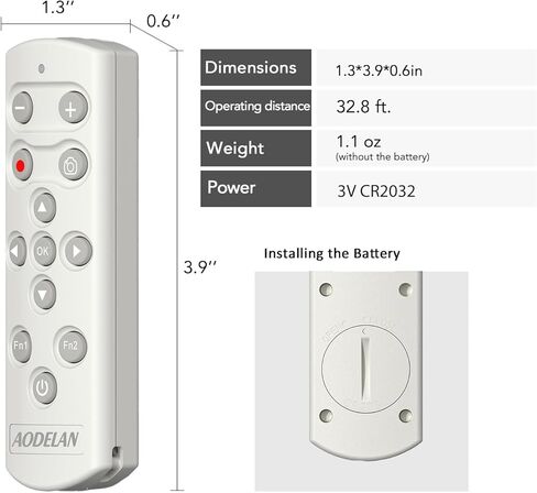 إصدار الغالق اللاسلكي للكاميرا عن بعد لكاميرا Nikon Z50، A1000، P1000، P950، B600. استبدل نيكون ML-L7 in Kuwait