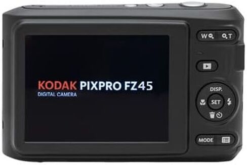 Kodak PIXPRO FZ45 Digital Camera (Black) Bundle with 32GB Class 10 UHS-I U1 SDHC Memory Card and AA High-Performance Alkaline Batteries (4-Pack) (3 Items) in Saudi Arabia