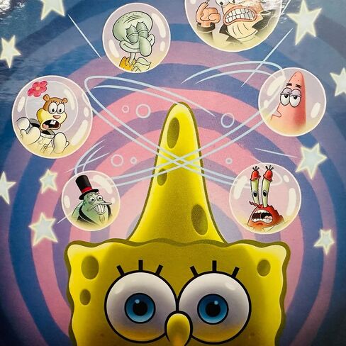 Spongebob Squarepants - 3 in 1 Jigsaw Puzzles for Kids. Great Birthday & Educational Gifts for Boys and Girls. Colorful Pieces Fit Together Perfectly. Great Preschool Aged Learning Gift. in Kuwait