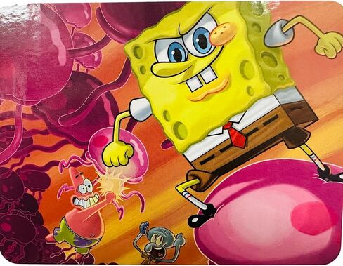 Spongebob Squarepants - 3 in 1 Jigsaw Puzzles for Kids. Great Birthday & Educational Gifts for Boys and Girls. Colorful Pieces Fit Together Perfectly. Great Preschool Aged Learning Gift. in Kuwait