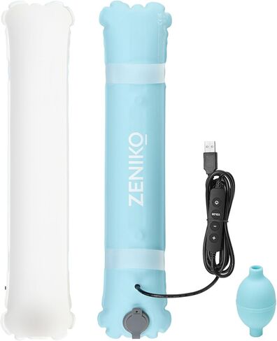 أنبوب إضاءة LED قابل للنفخ متعدد الاستخدامات OT80 للتصوير الفوتوغرافي/التخييم/تسجيل الفيديو، شحن USB سطوع 10 وات 10 مستويات، CCT قابل للتعتيم 3000K إلى 6500K، ملحق مغناطيسي (80 سم/31.5 بوصة) in Kuwait