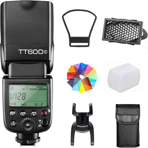 Godox Flash TT600S - نظام X لاسلكي، ناقل حركة 2.4 جيجا، متوافق مع سوني - إضاءة إبداعية لكاميرات DSLR in Saudi Arabia