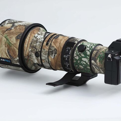Rolanpro غطاء المطر المموه غطاء عدسة مقاوم للماء لـ Sigma 500mm F5.6 DG DN OS Sports E Mount Lens واقية الأكمام عدسة معطف المطر-#9 عشب ذابل in Kuwait