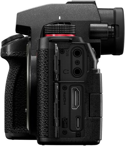 كاميرا باناسونيك LUMIX S5II 24.2 ميجابكسل كاملة الإطار بدون مرآة مع حزمة التركيز البؤري التلقائي الهجين المرحلة مع حامل LUMIX S 50 مم على شكل حرف L من باناسونيك وبطارية باناسونيك DMW-BLK22 (3 قطع) in Saudi Arabia